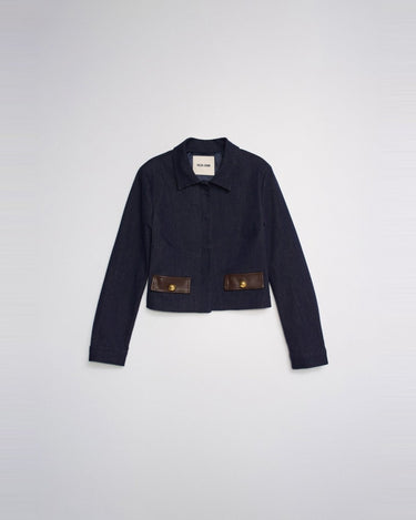 VESTE FEMME DENIM MARINE MARINE