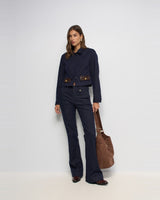 VESTE FEMME DENIM MARINE MARINE