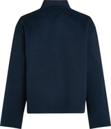 VESTE FEMME DF WOOL BOMBER MARINE MARINE
