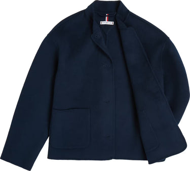 VESTE FEMME DF WOOL BOMBER MARINE MARINE
