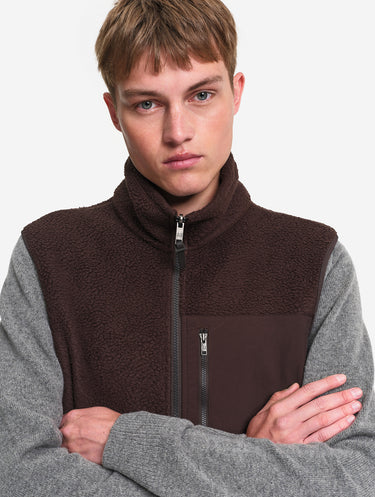 VESTE HOMME SANS MANCHES TERRE TERRE