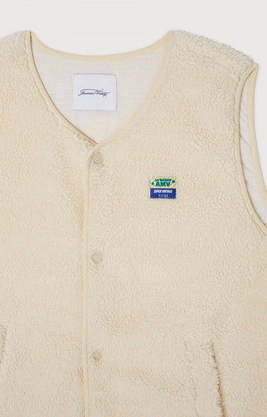 VESTE HOMME COURTE DROIT SM BOUTON ECRU ECRU