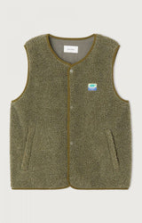 VESTE HOMME COURTE DROIT SM BOUTON KAKI KAKI