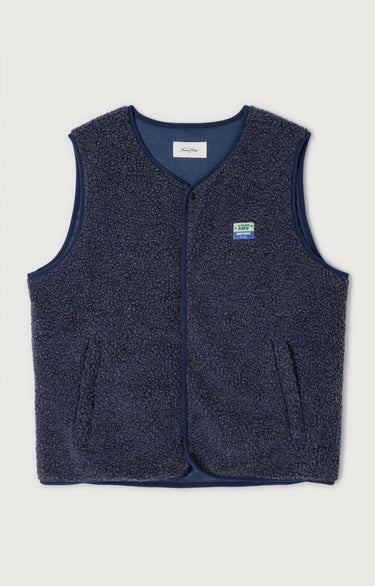 VESTE HOMME COURTE DROIT SM BOUTON MARINE MARINE