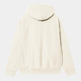 VESTE HOMME HOODED AMERICAN SCRIPT CREME CREME