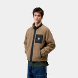 VESTE HOMME POLAIRE PRENTIS LINER CAMEL CAMEL