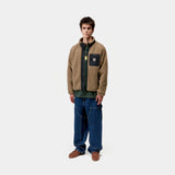 VESTE HOMME POLAIRE PRENTIS LINER CAMEL CAMEL