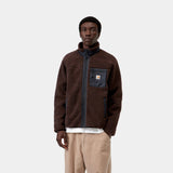 VESTE HOMME POLAIRE PRENTIS LINER MARRON MARRON