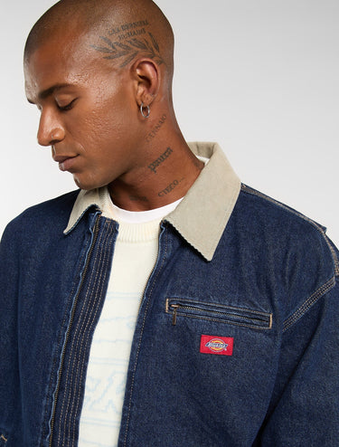 VESTE HOMME DENIM PAINT DENIM DARK DENIM DARK