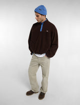 VESTE HOMME LEUPP MARRON MARRON