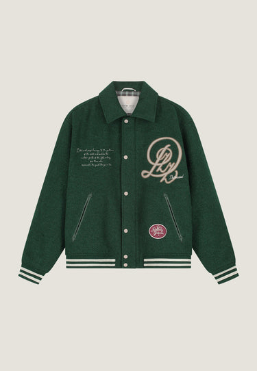 VESTE HOMME JACK VARSITY BOMBER VERT VERT