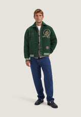 VESTE HOMME JACK VARSITY BOMBER VERT VERT