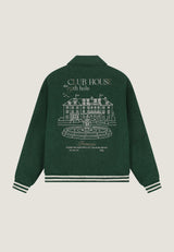VESTE HOMME JACK VARSITY BOMBER VERT VERT