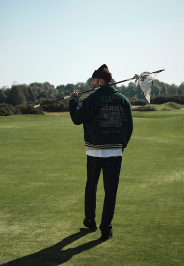 VESTE HOMME JACK VARSITY BOMBER VERT VERT