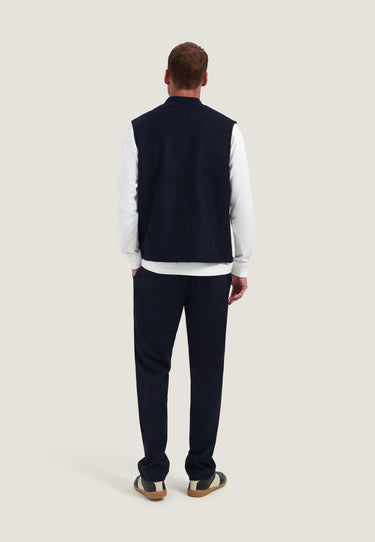 VESTE HOMME NILS TEDDY VEST MARINE MARINE