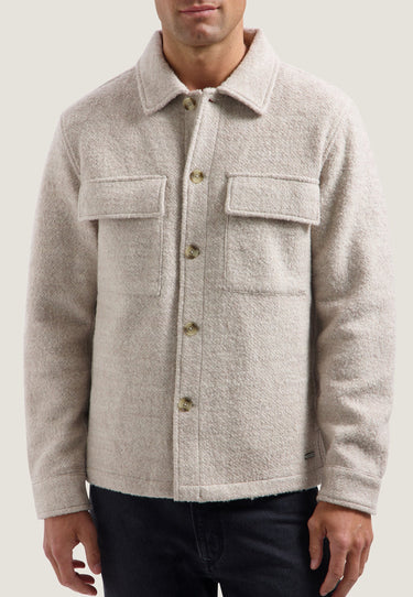 VESTE HOMME RILEY TEDDY SAND SAND