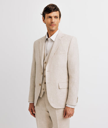 VESTE HOMME CELESTE BEIGE BEIGE