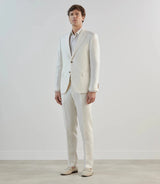 VESTE HOMME CELESTE ECRU ECRU