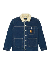 VESTE HOMME JEANS SHERPA DENIM DENIM