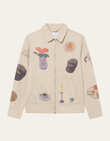 VESTE HOMME BEIGE BEIGE