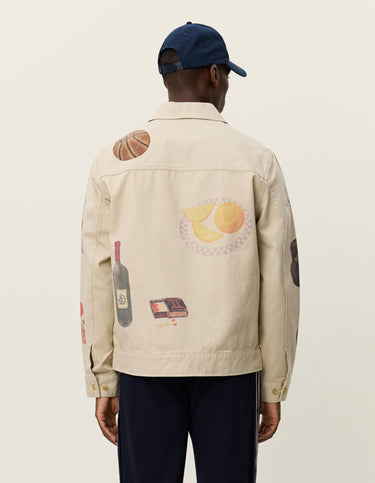 VESTE HOMME BEIGE BEIGE