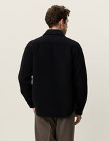 VESTE HOMME BOUCLÉ NOIR NOIR
