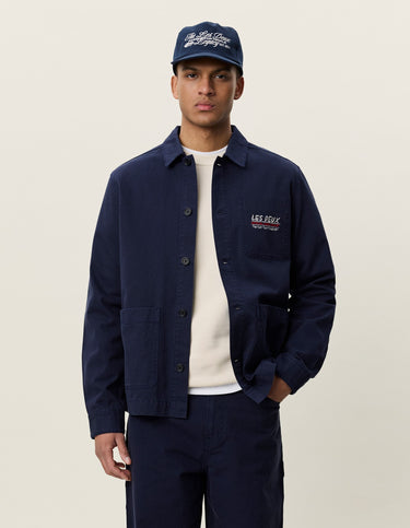 VESTE HOMME HERRINGBONE ARTIST MARINE MARINE