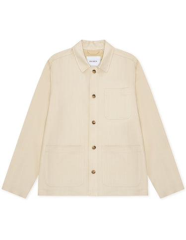 VESTE HOMME HERRINGBONE ECRU ECRU