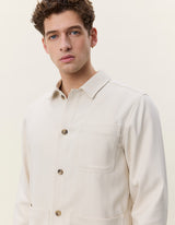VESTE HOMME HERRINGBONE ECRU ECRU