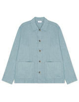 VESTE HOMME LINEN CIEL CIEL