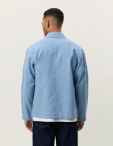 VESTE HOMME LINEN CIEL CIEL