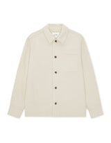 VESTE HOMME TWILL WOOL IVOIRE IVOIRE