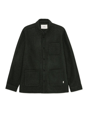 VESTE HOMME WOOL VERT VERT