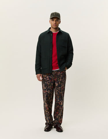 VESTE HOMME WOOL VERT VERT