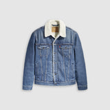 VESTE HOMME SHERPA DENIM DENIM