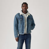 VESTE HOMME SHERPA DENIM DENIM