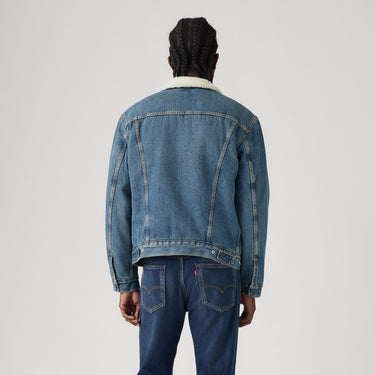 VESTE HOMME SHERPA DENIM DENIM