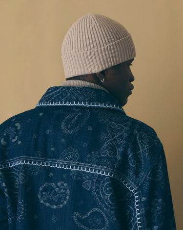 VESTE HOMME LEMONNIER BANDANA BANDANA INDIGO BANDANA INDIGO