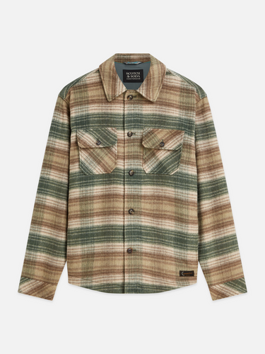 VESTE HOMME CHECKED BEIGE BEIGE