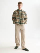 VESTE HOMME CHECKED BEIGE BEIGE