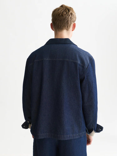 VESTE HOMME DENIM WORKWEAR MARINE MARINE