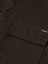VESTE HOMME TAILORED WOOL MARRON MARRON