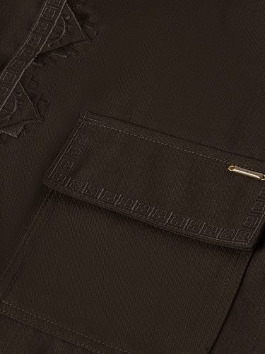 VESTE HOMME TAILORED WOOL MARRON MARRON