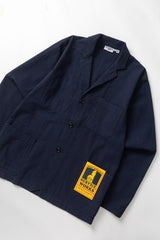 VESTE HOMME SEERSUCKER SERVER SUIT JACKET DARK NAVY DARK NAVY