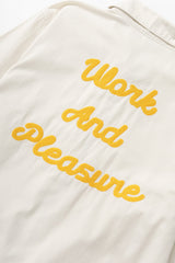 VESTE HOMME TWILL WORK JACKET OFF WHITE OFF WHITE