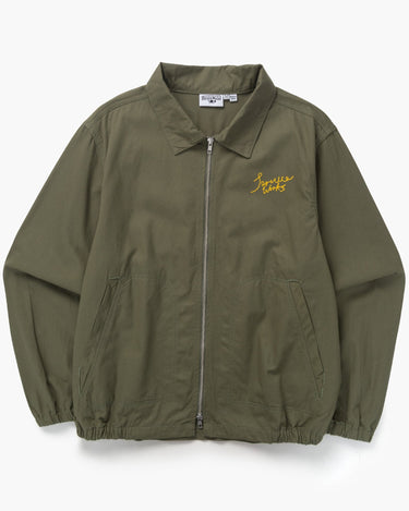 VESTE HOMME TWILL WORK JACKET OLIVE OLIVE