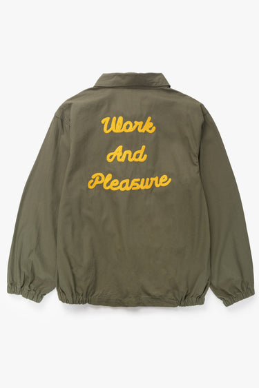 VESTE HOMME TWILL WORK JACKET OLIVE OLIVE