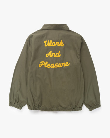 VESTE HOMME TWILL WORK JACKET OLIVE OLIVE