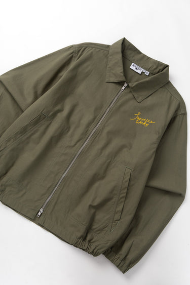 VESTE HOMME TWILL WORK JACKET OLIVE OLIVE
