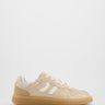 BASKETS FEMME GOAL BEIGE BEIGE